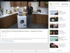 Then, on Friday night, we did a load of laundry. I had to take to YouTube to learn how to use the washer/dryer combo.